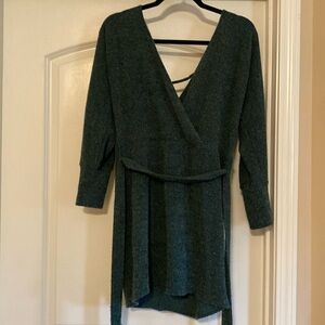 Great green sweater dress